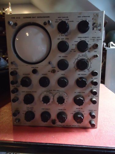 1967-69 oscilloscope type 511 ,tektronix,cathode-ray,ser.#4148,w/manual,prepper for sale