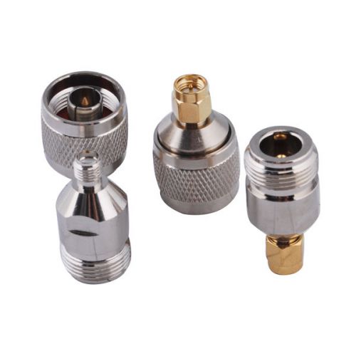 SMA-N RF Coax Adapter Kit SMA to N 4 type Straight RF Coaxial Adapter Connector