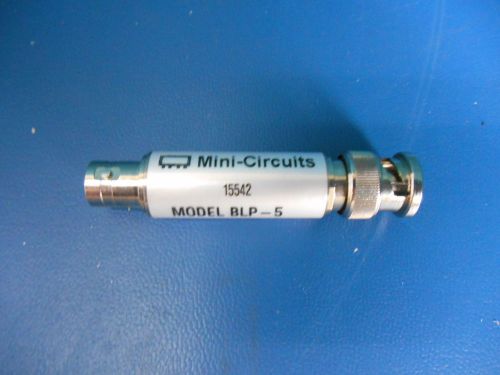 Mini-Circuit BLP-5, Low Pass Filter, BNC