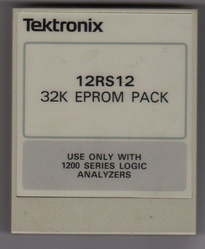 Tektronix 1240/41 Logic Analyzer 12RS12 ROM Pack, Build a 12RD01 Diagnostic Pack