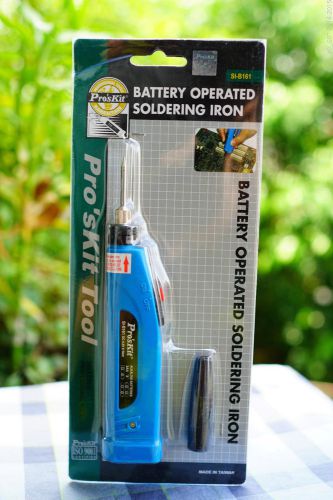 Proskit pro’skit si-b161 cordless handheld battery operated soldering iron tool for sale
