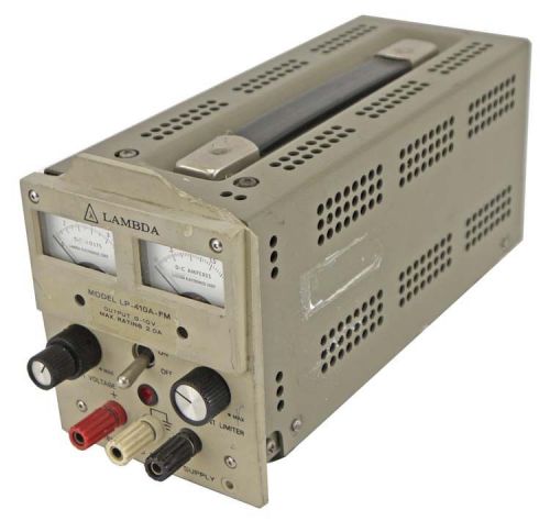 Lambda lp-410a-fm 10v 2a max industrial control regulated power supply unit psu for sale