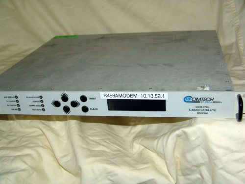 Comtech cdm 570l l band satellite modem **nice** for sale