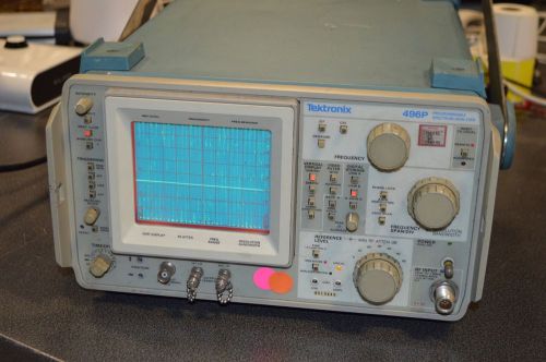 Tektronix 496P Spectrum Analyzer 496 Programmable