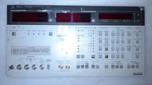 Front Panel  for Agilent / HP 4192A Impedance Analyzer