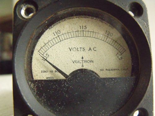 Hickok Tube Tester Line Voltage Meter