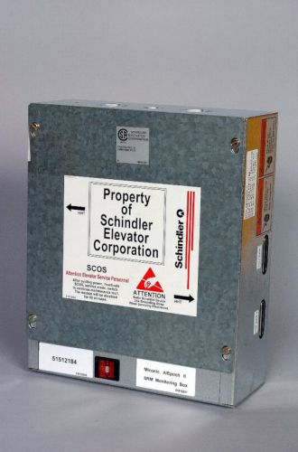 Schindler SRM - Remote Monitoring Box for elevators and escalators: 51512184 NEW