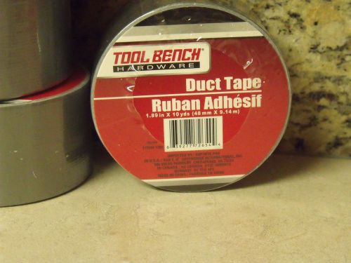 Industrial Strength Gray DUCT TAPE w/Super Strong Adhesive