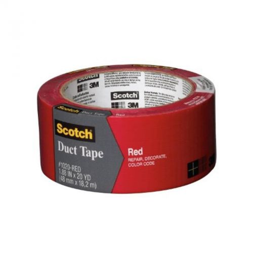 RED DUCT TAPE 1.88 X 20 YARD 3M Cloth - Color 1020-RED-A 051131981980