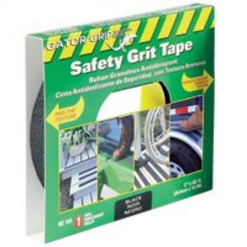Safety Grit Tape 1&#034;X60Ft Rl Bl INCOM MANUFACTURING Anti-Slip &amp; Safety Tape RE141