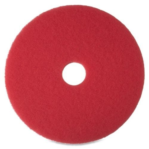 3m niagara 5100n floor buffing pads - 20&#034; diameter - 5/box - red for sale