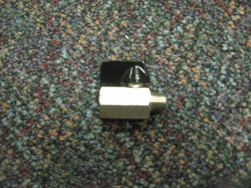 1/4&#034; shutoff valve, 600psi with metal handle for sale