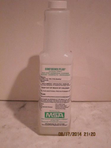 Msa, 32 ounce- confidence plus liquid germicidal cleaner-f/ship, nisb #100009971 for sale