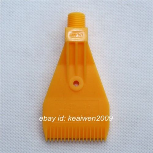 10pcs yellow abs air blower air nozzle air knife wind 1/4&#039;&#039; bspt plastic 1hole for sale