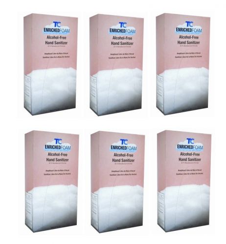X6 case tc enriched foam alcohol-free instant hand sanitizer 800ml 750592 for sale