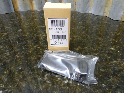 Brand new genuine icom mb-103 alligator spring clip fast free shipping included for sale