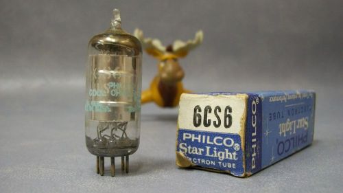 Philco 6CS6 Vacuum Tube in Original Box