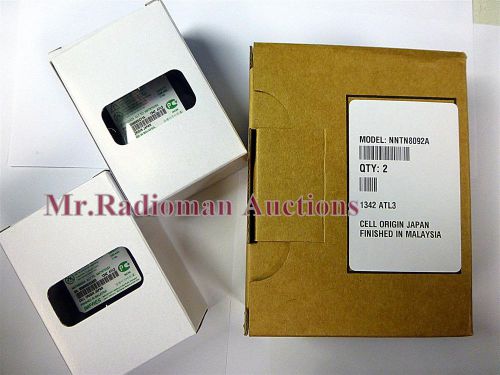 TWO New OEM Motorola APX7000 APX6000 Li-Ion Battery NNTN8092A  NNTN7035A 2300mAh