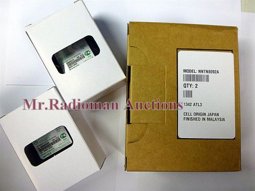 Two new oem motorola apx7000 apx6000 li-ion battery nntn8092a  nntn7035a 2300mah for sale