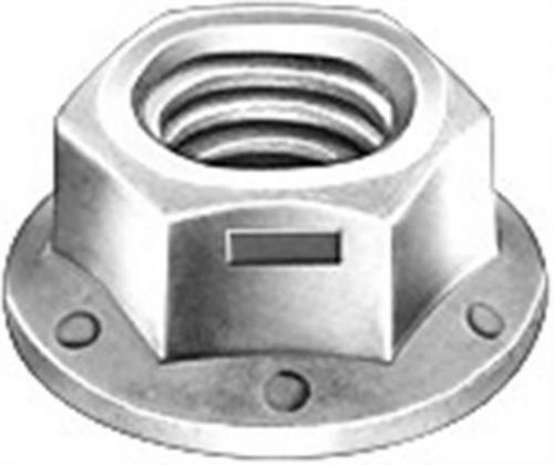 1/2-20 grade g stover all metal locknut flanged unf yellow zinc pk 25 for sale