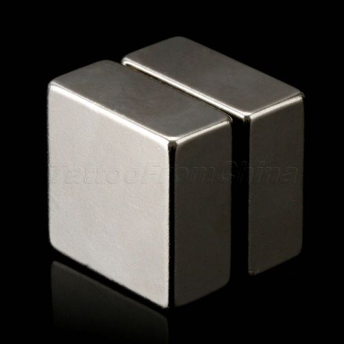 2pcs 40x40x20mm n50 magnets super strong rare earth powerful neodymium permanent for sale