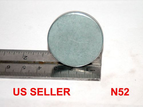 N52 zinc plated 35x6mm strongest neodymium rare-earth disk magnets for sale