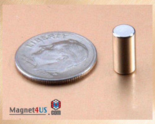 10 pcs neodymium rare earth magnet cylinder 3/16&#034; dia x 3/8&#034; thick best quality for sale