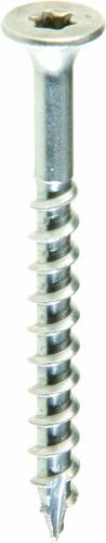 Grip rite prime guard maxs62696 type 17 point deck screw number 8 by 2-inch t20 for sale