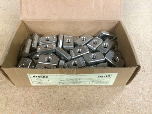 3/8-16 stainless steel strut nuts for unistrut box of 100 for sale