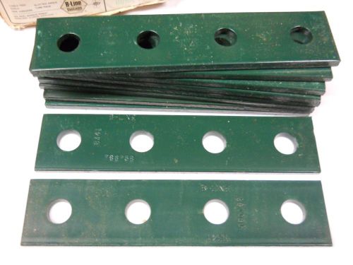 B-line systems b341 splice plates 4 hole 76675b (set of 10) new condition no box for sale