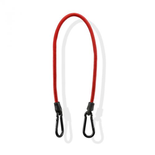 32 to 60-Inch Bungee Cord Strap with Carabiner with Steel Spring Snap Hooks