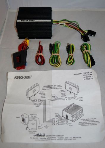 Sho-Me Strobe Accessory Kit With Flasher Unit/Cables/Switch For 2 Strobe Units