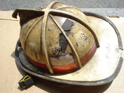 Cairns 1010 helmet + liner firefighter turnout fire gear ...#131 white for sale