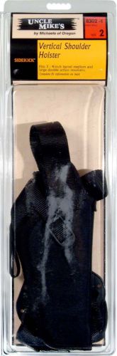 Uncle mike&#039;s 8302-1sideki size 2 black shoulder holster hunting for sale