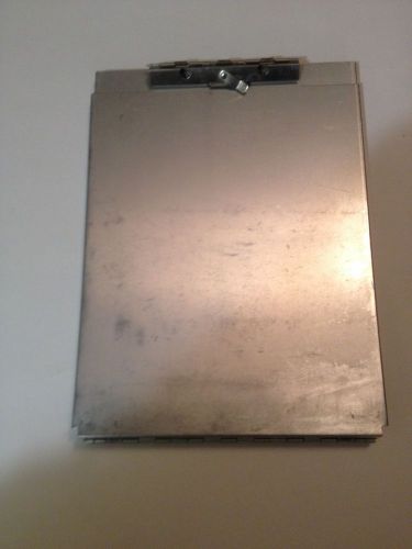GALLS Storage Clipboard/form holder, top open aluminum 8 1/2&#034; by 12&#034;