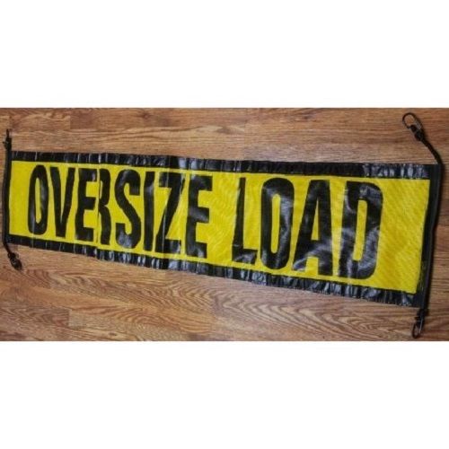 Ez hook oversize load sign 18x84 heavy duty for sale