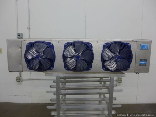 Bohn lle102bhk walk in freezer 3-fan electric defrost evaporator coil psc for sale