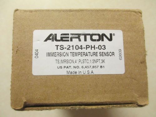 Alerton TS 2104 PQ 10K Immersion Temperature Sensor