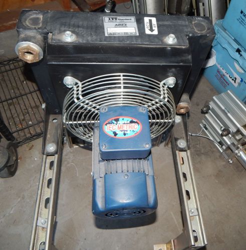 AIREX AIR COOLED HEAT EXCHANGER 250 MAX W.P. / 250 MAX TEMP WITH IEC MOTOR .33HP