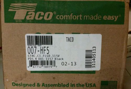Taco cartridge circulator NEW IN BOX!