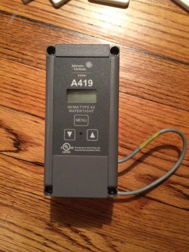 Johnson Controls Thermostat A419 24VAC