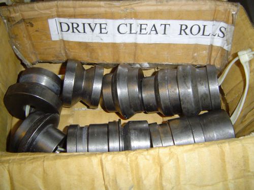 Drive cleat rolls  accura &amp; other 5 station lockformers for sale