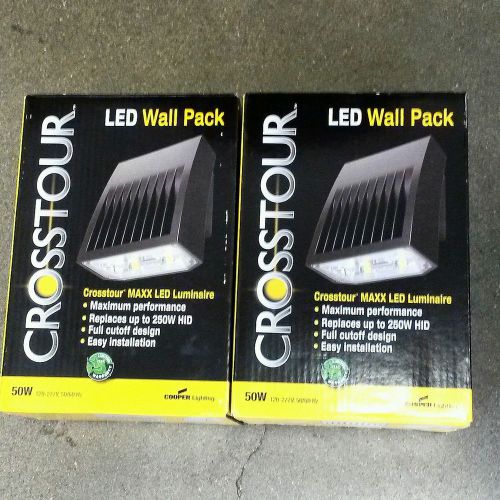 Crosstour 50w wall pack 2x