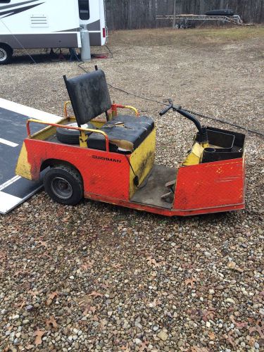 Cushman industrial electric cart unit tool work maintenance for sale