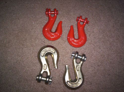 Two 5/16 grab hook and two 3/8ths for sale
