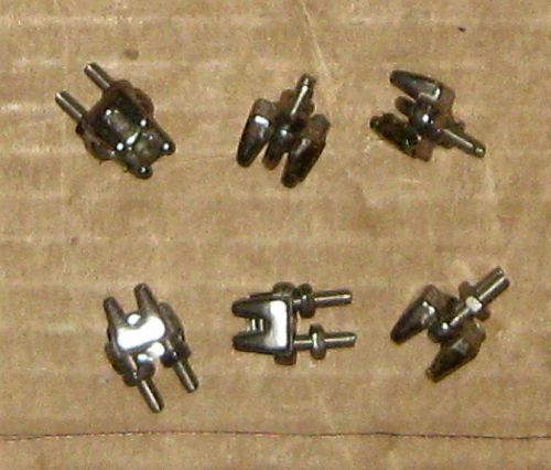 1/16&#034; - 5/32&#034; STAINLESS STEEL WIRE ROPE CLIPS - A181 - 6 EACH