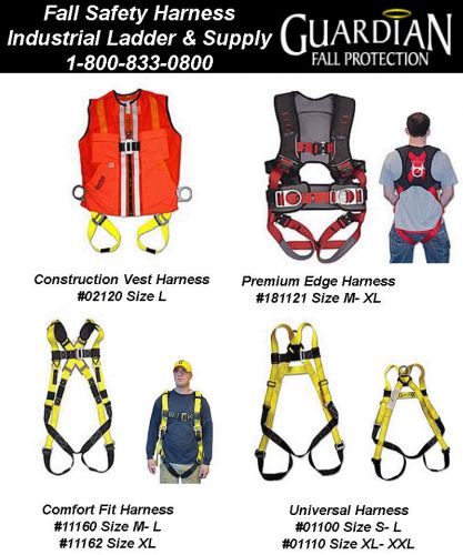 Guardian Fall Protection Safety Harness 181121