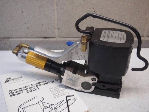 Gerrard fromm 2304-11-3/8 pneumatic sealless combination strapping tool for sale