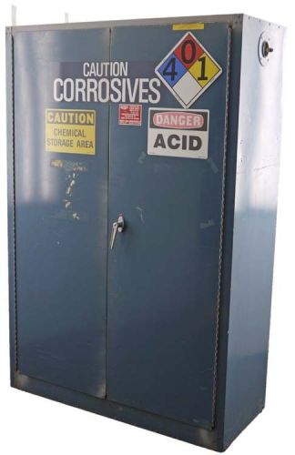 Eagle CRA-47 15x40x62” 45-Gallon Corrosive-Acid Safety Storage Cabinet #2