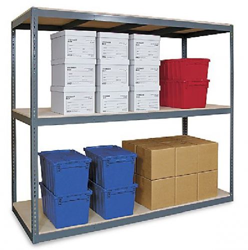 (2) 48&#034; x 48&#034; x 72&#034; industrial grade shelving units for sale